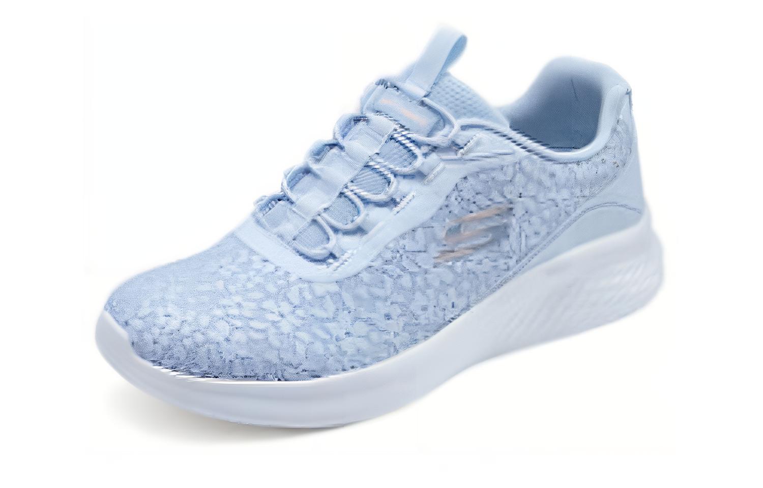 Skechers Fabric Cushioning, Wear Resistant Low top Casual Running Shoes Women’s Blue