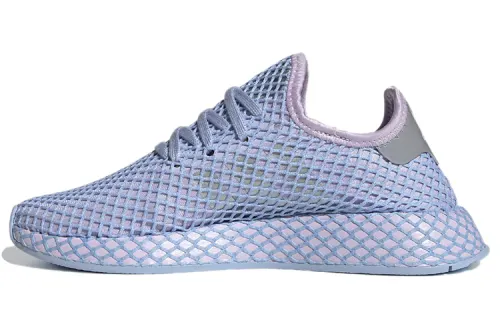 Adidas Originals Deerupt Running Shoes Women's Low Top Purple/Gray