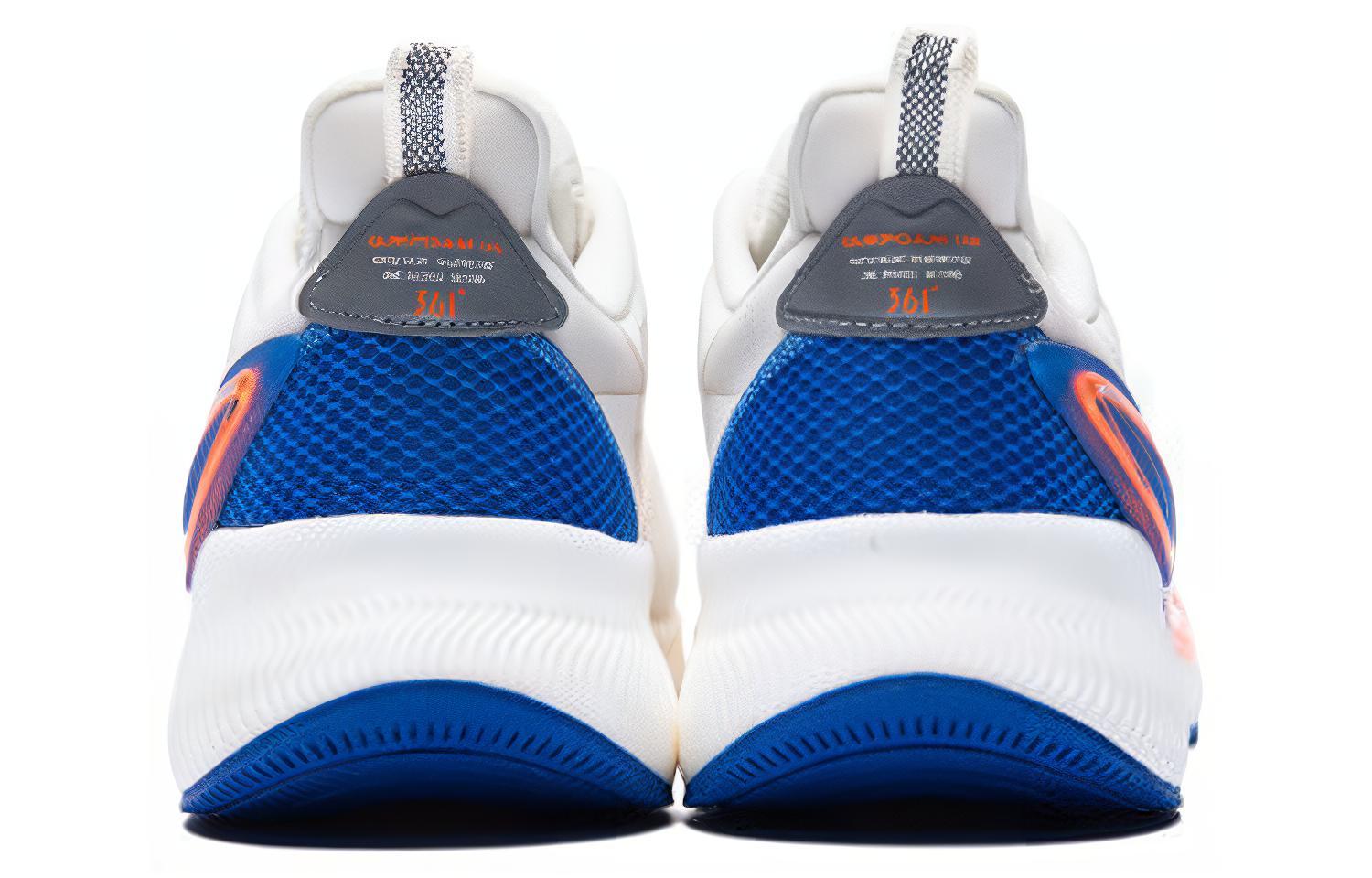 361° Night Shadows Mesh Abrasion Resistant Breathable Low top Running Shoes Men’s White