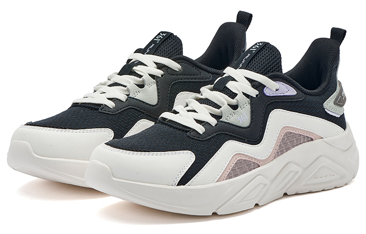 361° Running Shoes Women’s Low Top Obsidian Black/Feather White