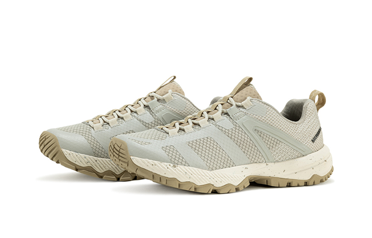 MERRELL MQM Ace Round Tip Abrasion Resistant Lightweight Low top Running Shoes Women’s Ecru