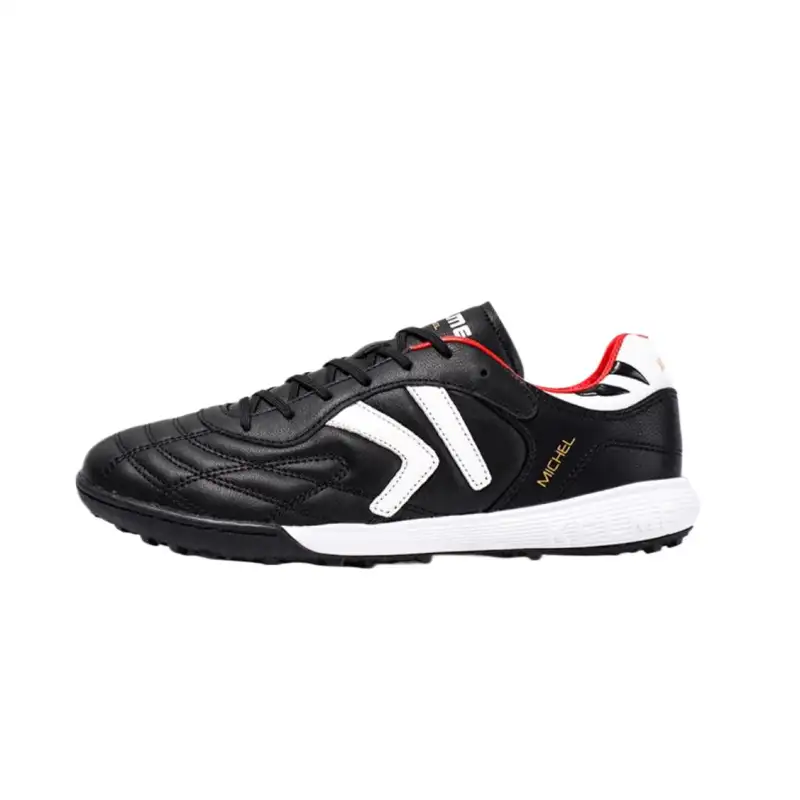 KELME TF Turf Artificial Turf Slip Resistant Abrasion Resistant Soccer Shoes Men's Black White