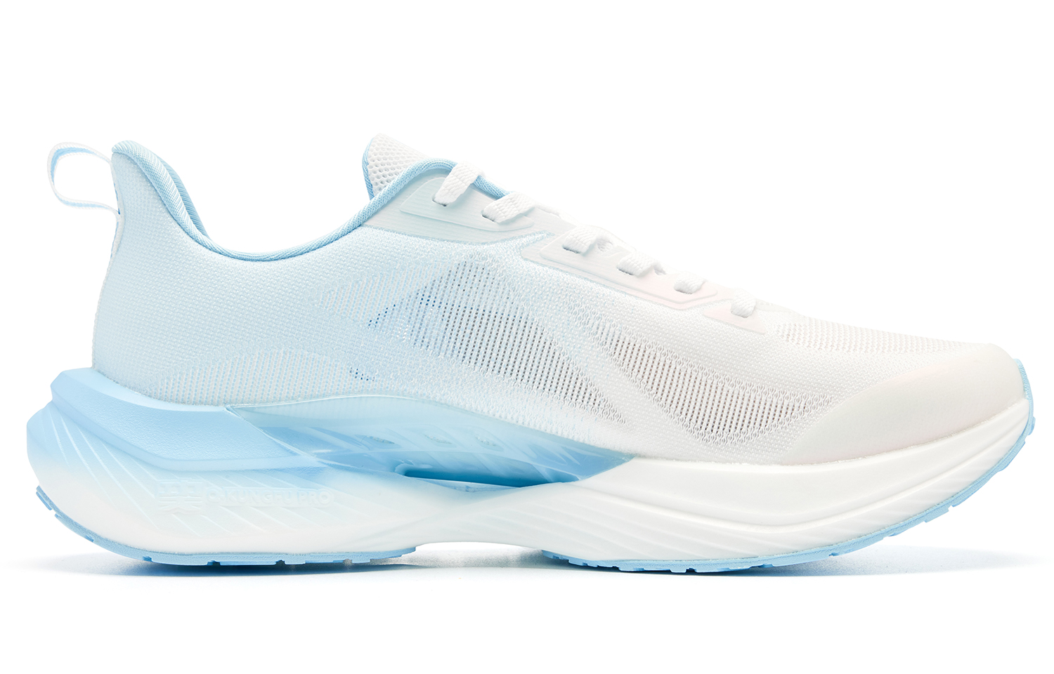 QIAODAN Flying Shadow TEAM3.0 Low top Q KUNGFU PRO HP Rebound Technology Casual Training Running Shoes Men’s White Blue