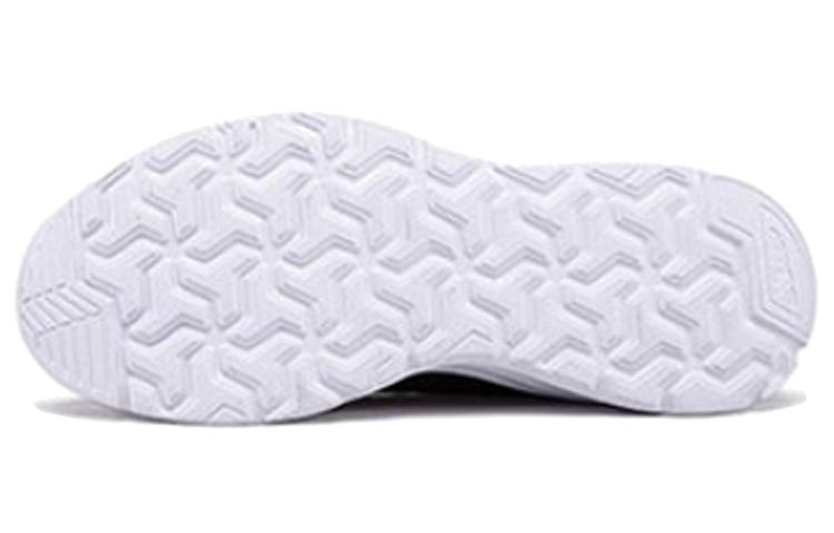 XTEP Cushioning Slip Resistant Abrasion Resistant Breathable Lightweight Low top Running Shoes Women’s Black White