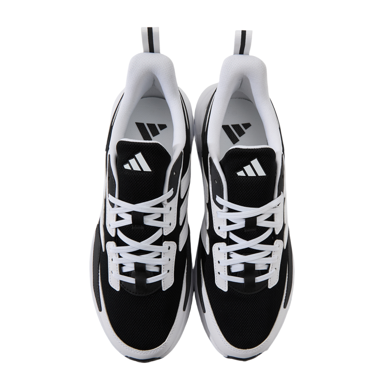 Adidas ALL DAY POWER Low top Casual Running Shoes Unisex Black White