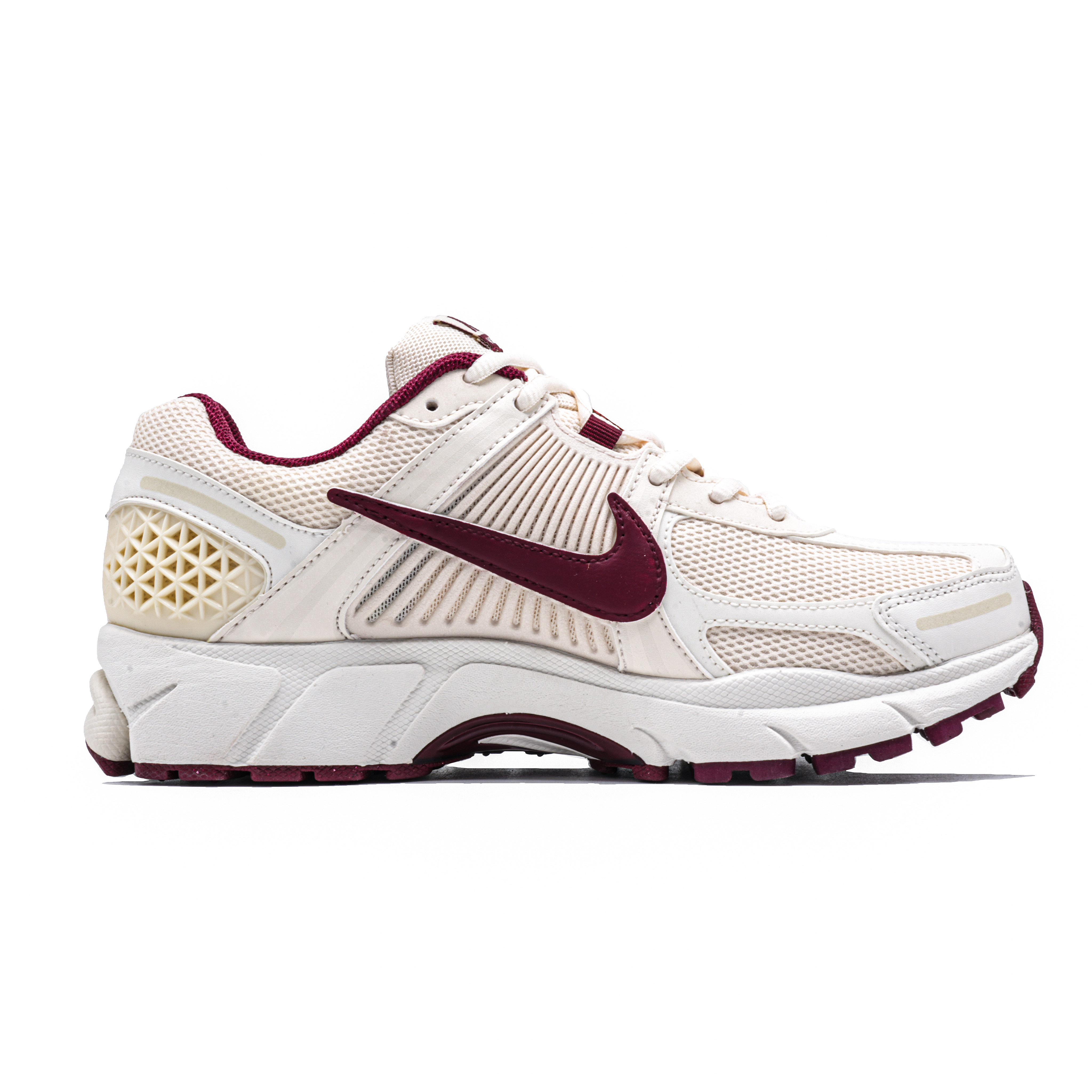 Nike Zoom Vomero 5 Cushioning Slip Resistant Lightweight Low top Running Shoes Women’s White Red