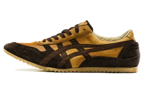 Onitsuka Tiger Ultimate Trainer Abrasion Resistant Low top Running Shoes Men's Brown
