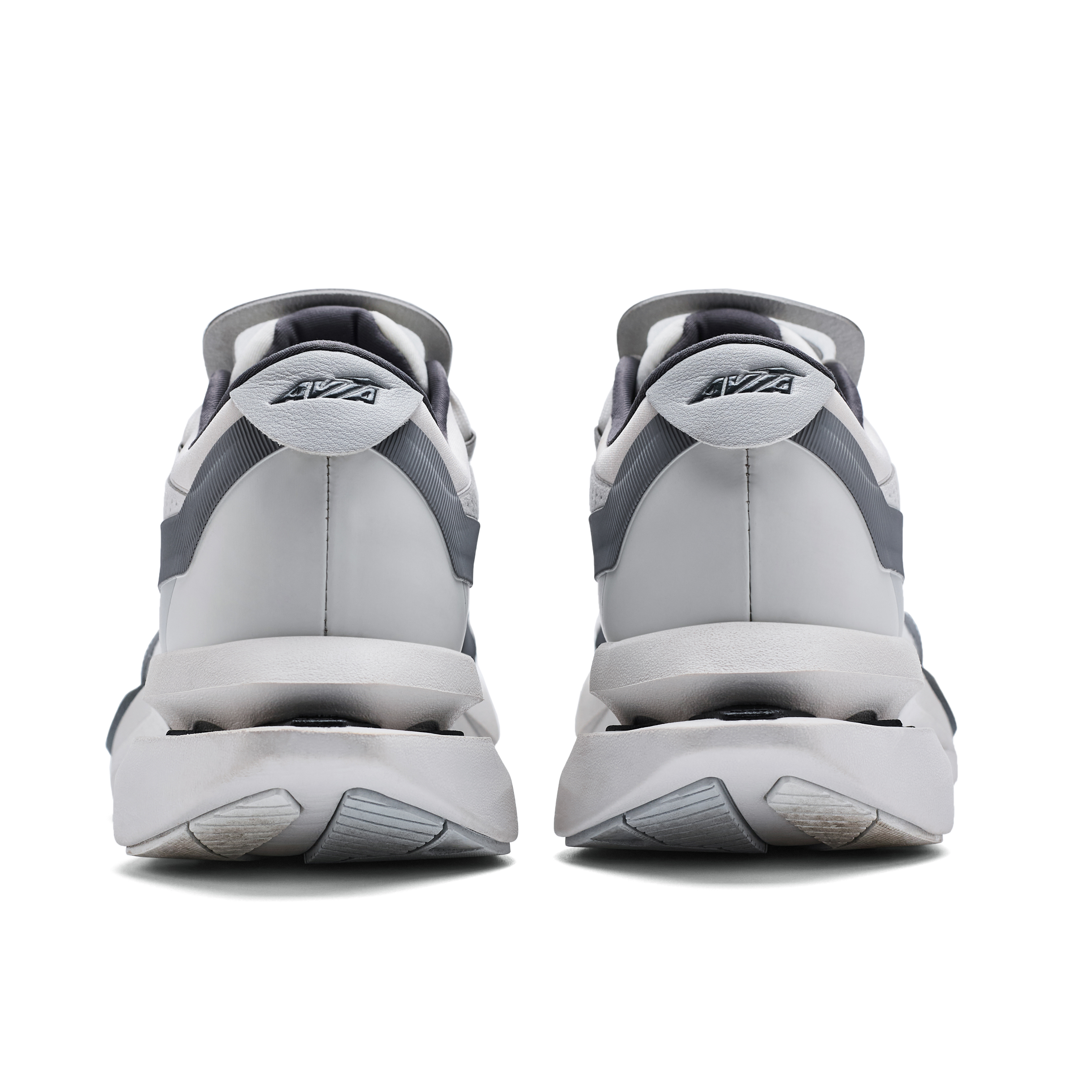 AVIA Sports Life Collection Cushioning Height Increasing Low top Running Shoes Unisex Silver Gray