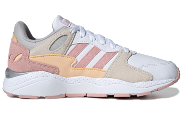 Женские кроссовки adidas neo Crazychaos 1.0 (бело-розово-оранжевый) — фото 2