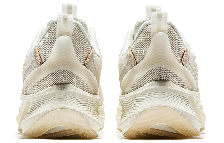 Erke Cushioning Low top Running Shoes Women’s White Gold
