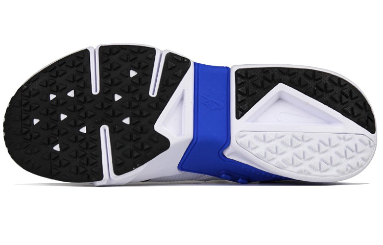 Мужские кроссовки Nike Air Huarache (бело-синие) — фото 5
