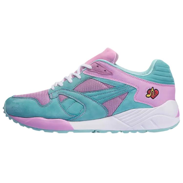 Begins x PUMA Trinomic XS 850 Support Running Shoes Unisex Purple Green White