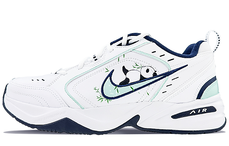 Nike Air Monarch 4 Leather Slip Resistant, Abrasion Resistant, Breathable Low top Casual Running Shoes Unisex