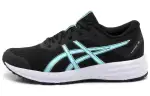 Asics Patriot 12 Abrasion Resistant Breathable Low top Running Shoes Women's Black Green