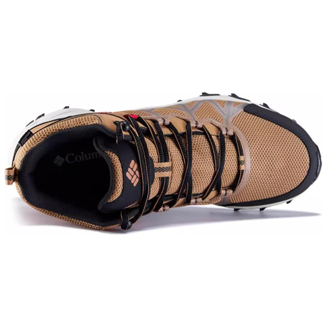 Columbia Hiking Non Slip And Waterproof Mid top Running Shoes Men’s Umber