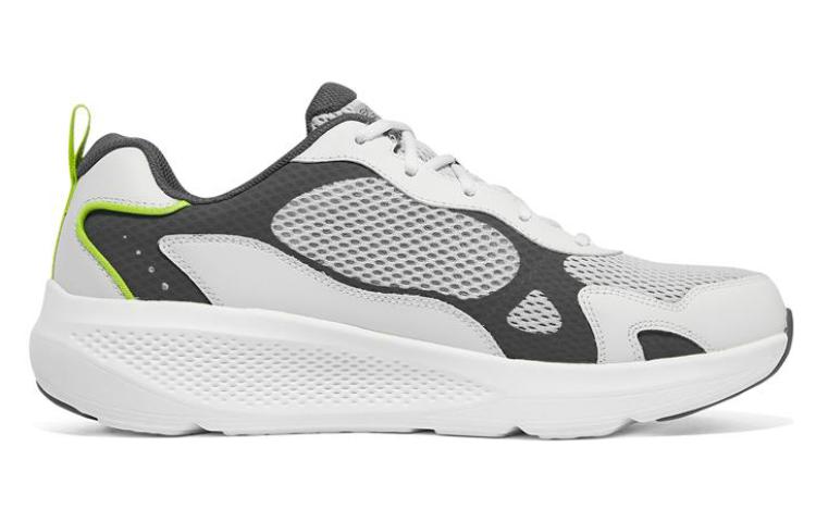Skechers GO RUN Elevate Comfortable Textile, Synthetic Leather Low top Running Shoes Men’s Lemon Gray