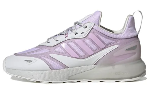 Adidas Originals ZX 2K BOOST 2.0 Textile, Leather Slip Resistant Abrasion Resistant Mid top Running Shoes Women's
