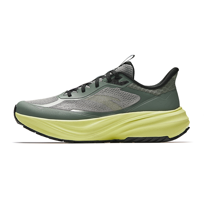 Anta Kunlun Slip Resistant Abrasion Resistant Low top Trail Running Shoes Men’s Granite Gray