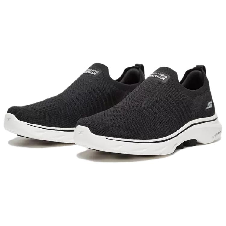 Skechers GO WALK 7 Breathable Support Low top Casual Shoes Men’s Black