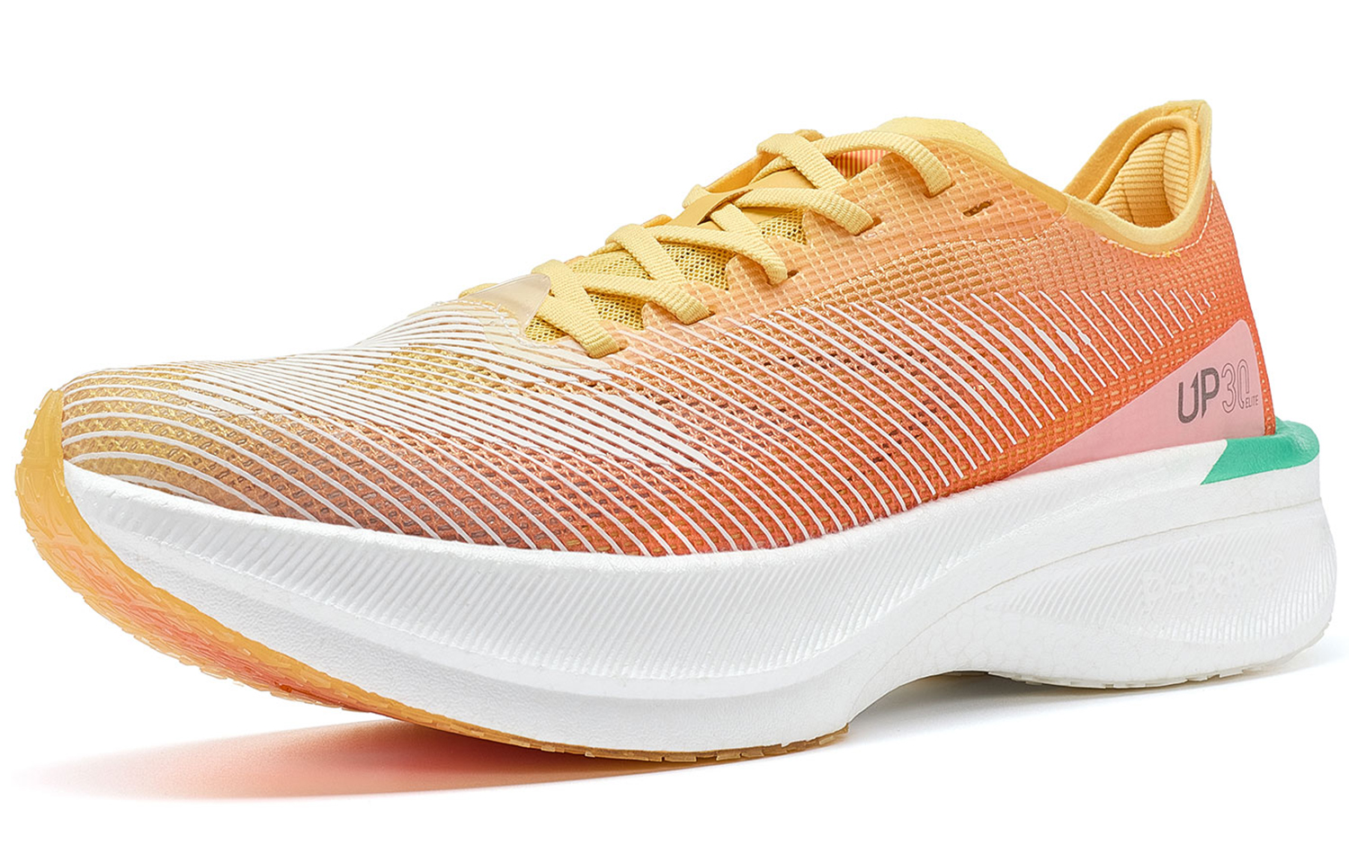 PEAK UP30 2.0 Elite Breathable Low top Running Shoes Men’s Light Orange Red
