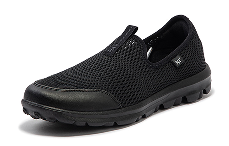 361° Slip Resistant And Breathable Low top Running Shoes Women’s Obsidian Black