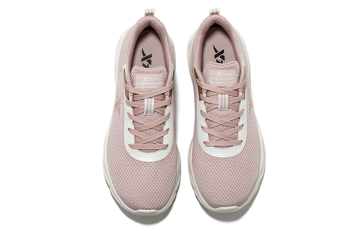 XTEP Cushioning Low top Running Shoes Women’s Pink Mesh