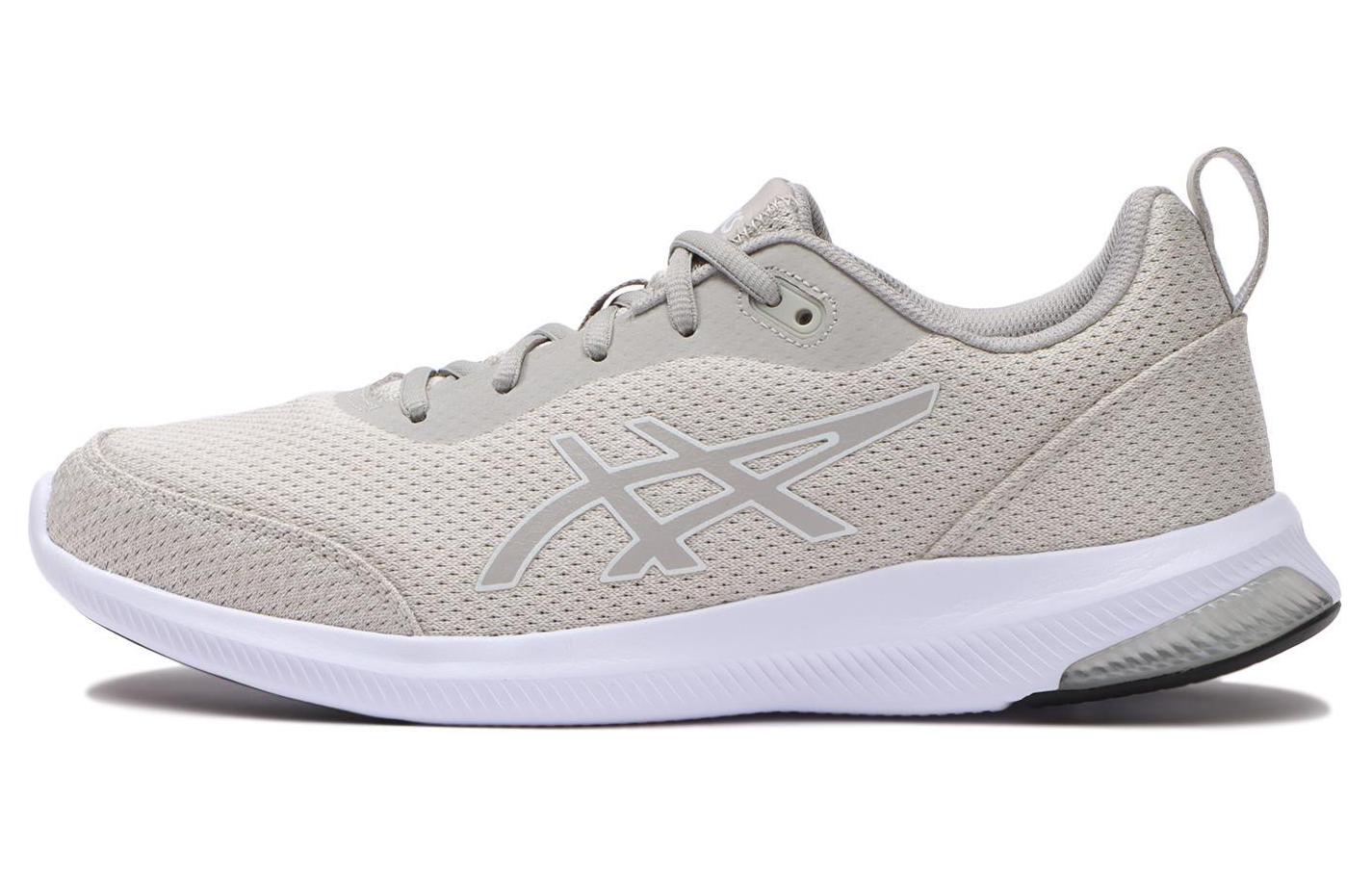 Asics Gel moya Cushioning, Wear Resistant Low top Running Shoes Unisex White Gray