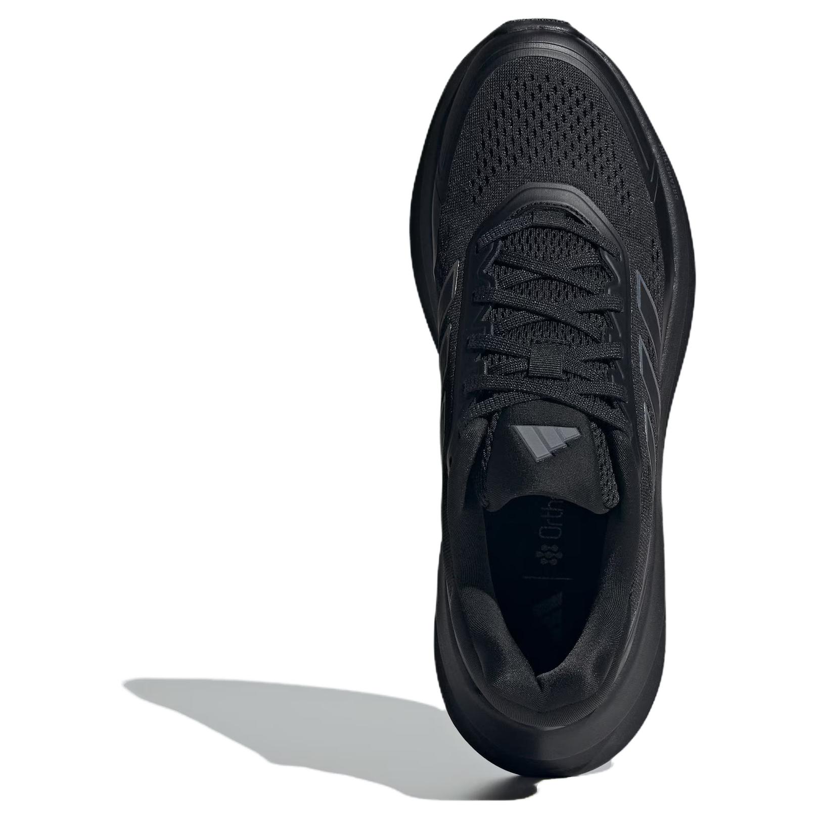 Adidas NOVAWAVE PU, Textile, Synthetic Leather Low top Casual Running Shoes Men’s Black