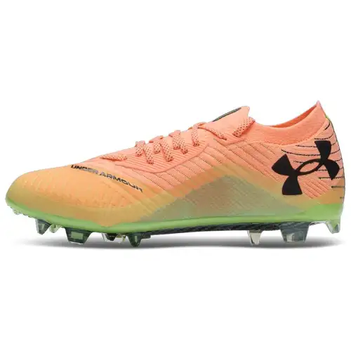 Under Armour Shadow Elite 2 Comfortable FG Firm Ground Rebound Soccer Shoes Men's Orange