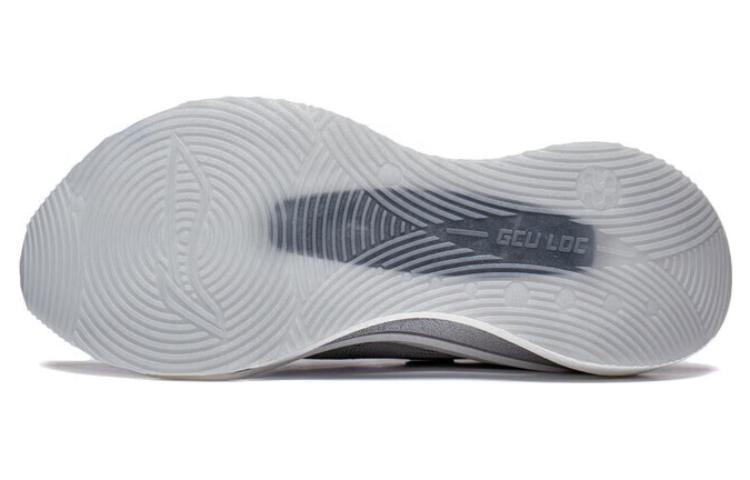Li Ning Shadow 2.0 Abrasion Resistant Low top Nitrogen Technology Running Shoes Unisex Gray