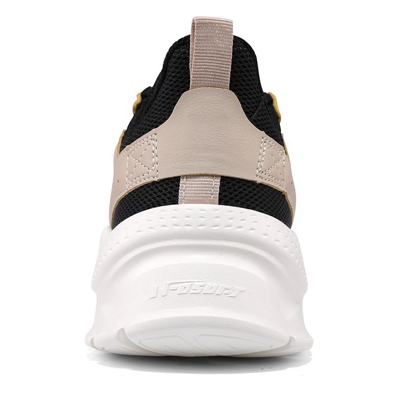 361° Breathable Rebound Breathable And Resilient Low top Casual Running Shoes Men’s Black Umber