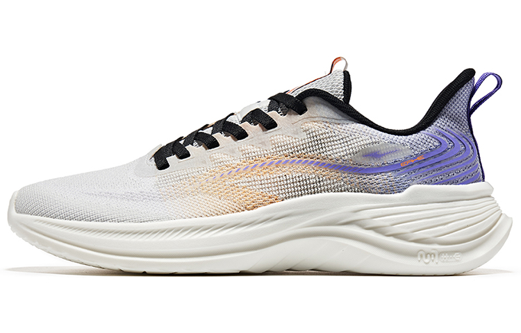 Erke Lightning 2.0 Slip Resistant And Breathable Low top Running Shoes Men’s Gray Orange