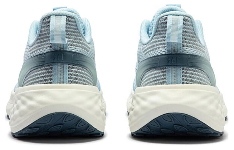361° Cushioning Breathable Low top Running Shoes Men’s Blue Gray White