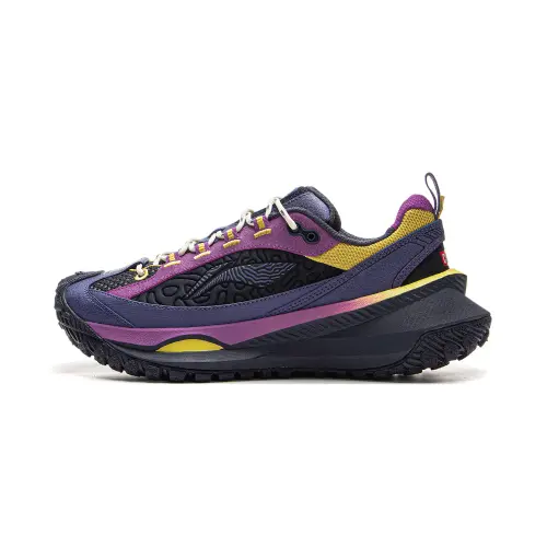 Li Ning x CHUMS Ranger CRC Low top Running Shoes Unisex Dark Blue Purple