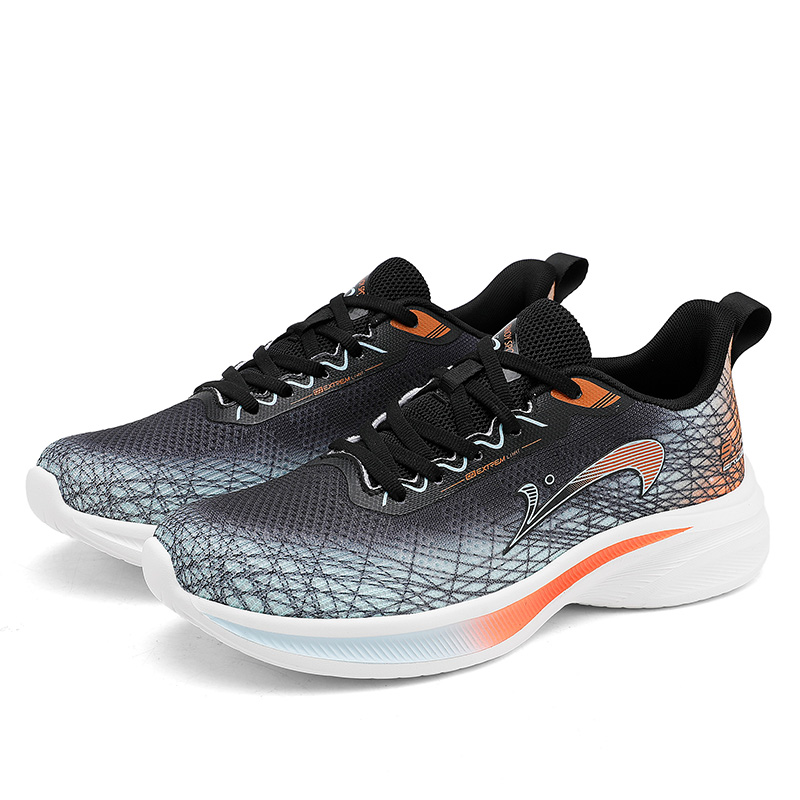 K bird Cushioning Breathable Lightweight Low top Racing City Commuting Running Shoes Men’s
