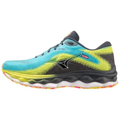 Mizuno Wave Sky 7 'Blue Lime'
