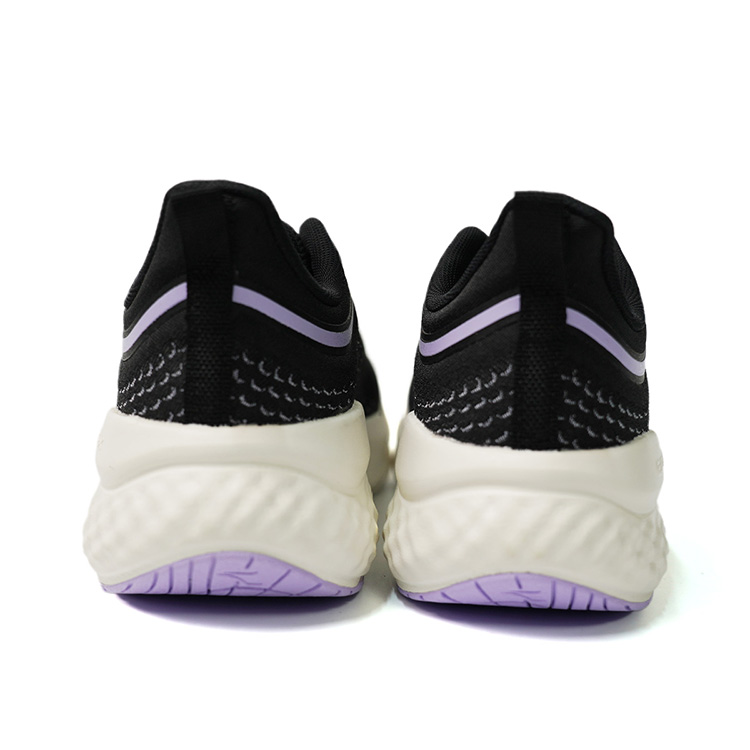 361° Slip Resistant And Abrasion Resistant Coverage Low top Casual Running Shoes Women’s Black Purple