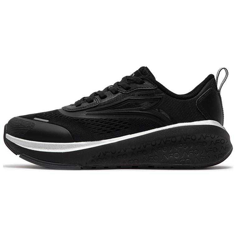 361° Mesh Abrasion Resistant Low top Running Shoes Women’s Black Gray