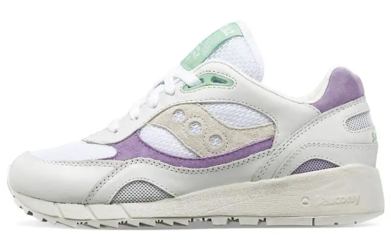 saucony Women's Shadow 6000 'White Purple Green'