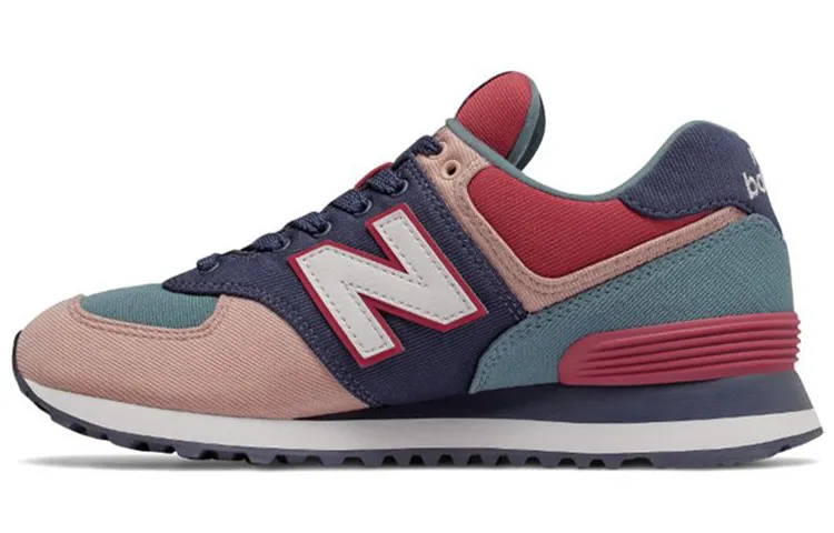 New Balance 574 Series Blue Pink Red Women's