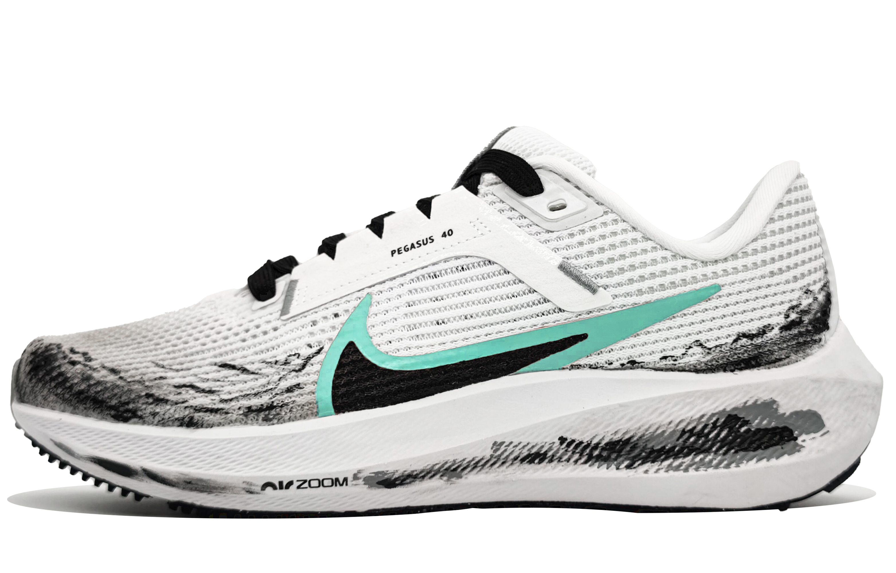 Nike Air Zoom Pegasus 40 Abrasion Resistant Breathable Abrasion Resistant Breathable Low top Casual Running Shoes Men’s
