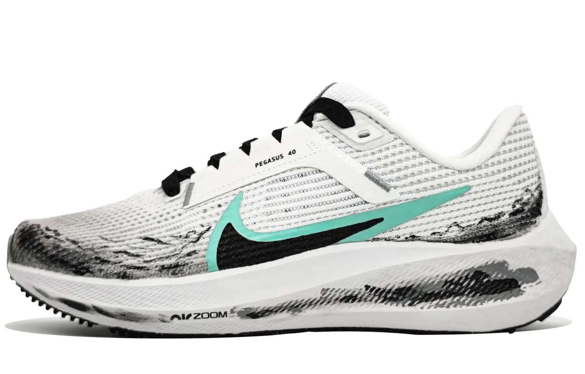 Nike Air Zoom Pegasus 40 Abrasion Resistant Breathable Abrasion Resistant Breathable Low top Casual Running Shoes Men's