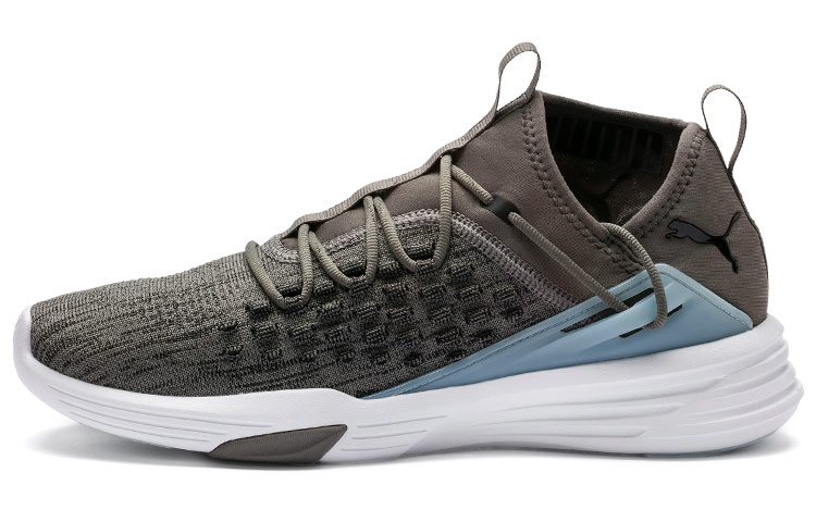 PUMA Mantra Daylight Lightweight Fabric Cushioning Lightweight Mid top Running Shoes Men's Brown