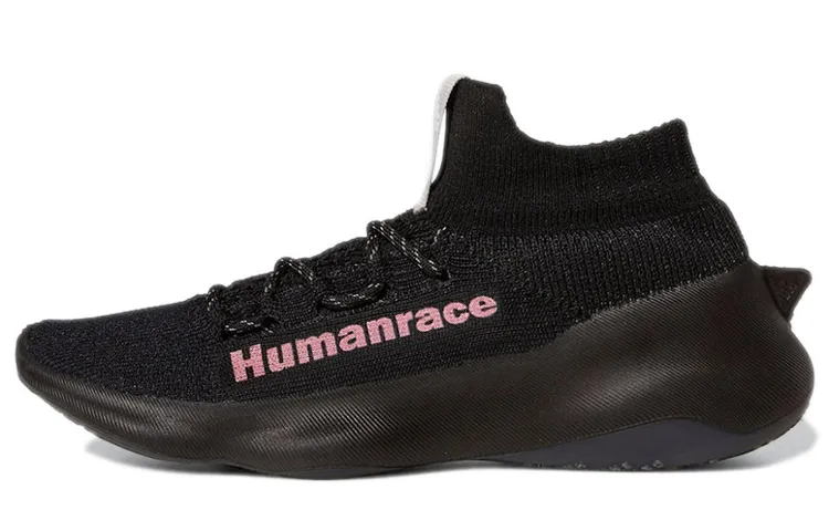 Human Race Sichona Pharrell x Human Race Sichona Adidas Originals 'Black Shock Pink'