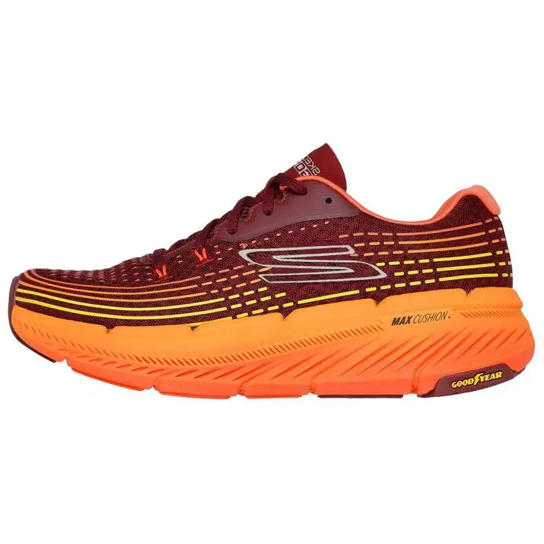 Skechers Max Cushioning Premier 2.0 Cushioning Low top Running Shoes Men's Orange Red