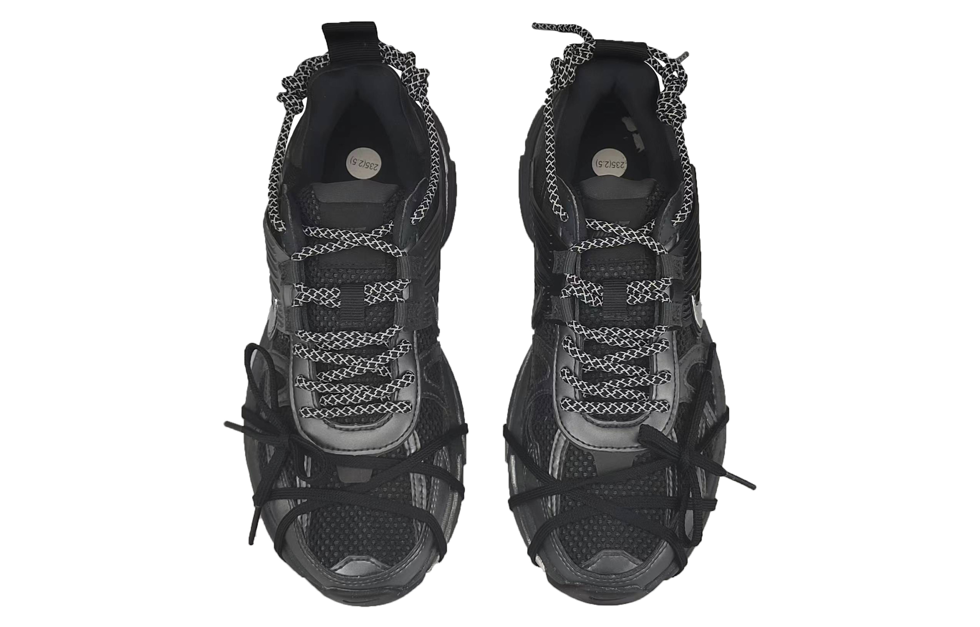 Nike V2K Run Low top Casual Running Shoes Women’s Silver Black
