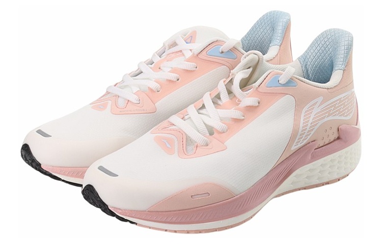 Li Ning Slip Resistant Abrasion Resistant Low top Running Shoes Women’s Pink