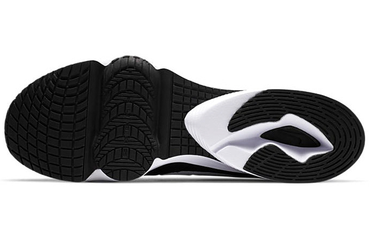 Мужские кроссовки Nike Air Zoom Division (черно-белые) — фото 6