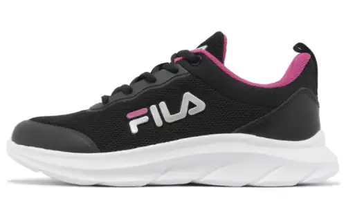 FILA Cushioning, Wear Resistant Low top Running Shoes Women's Black