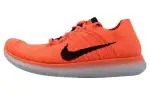 Nike Free Rn Flyknit Bright Mango/Black Wolf Grey